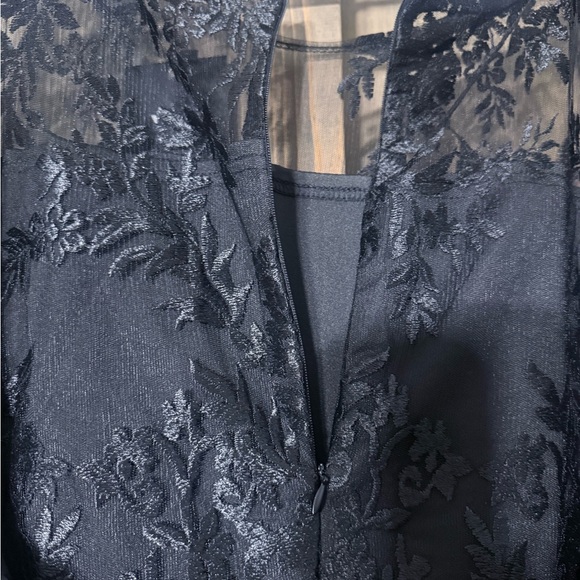 Black Lace Jumpsuit with pocket women’s 5XL - Picture 7 of 7